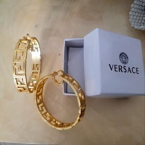 Versace Gold Earrings